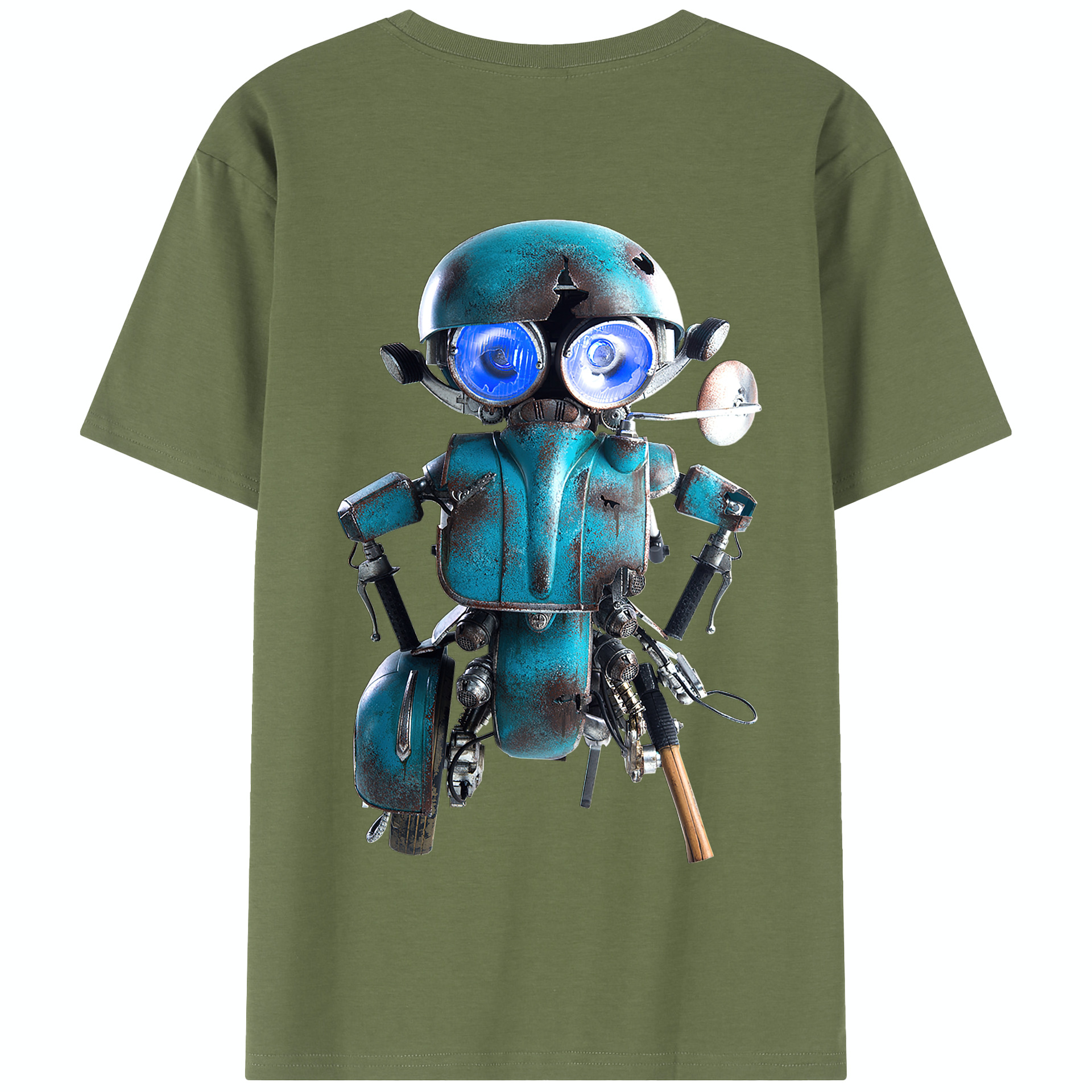 （画像用）  綿100％半袖Tシャツ（背面プリント）